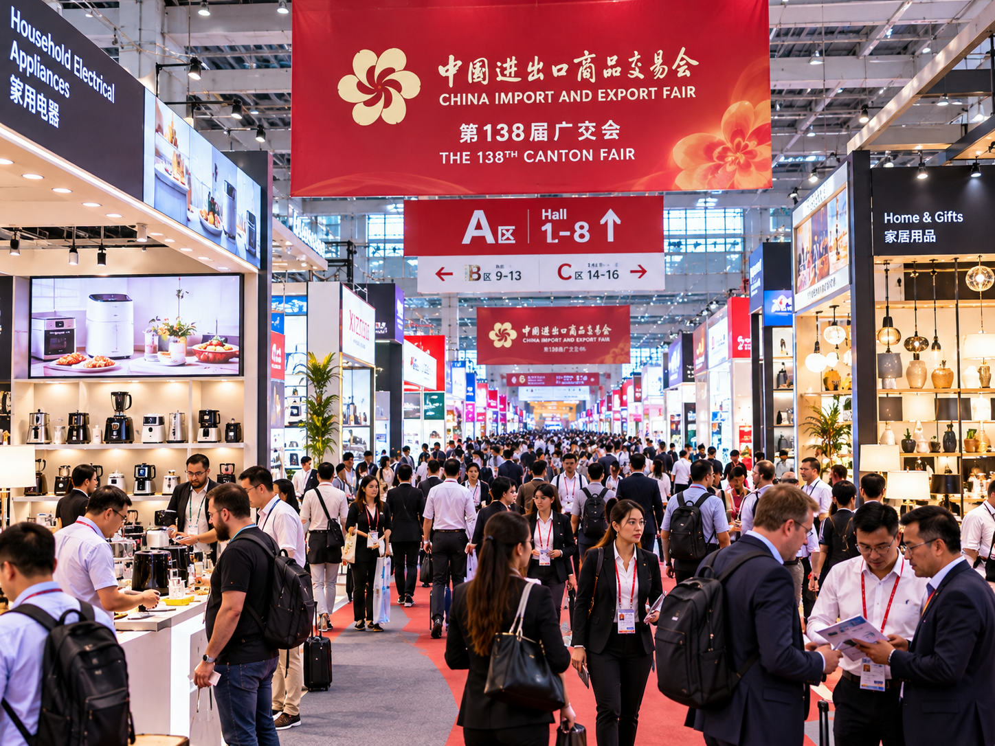 Fall Canton Fair exhibition hall